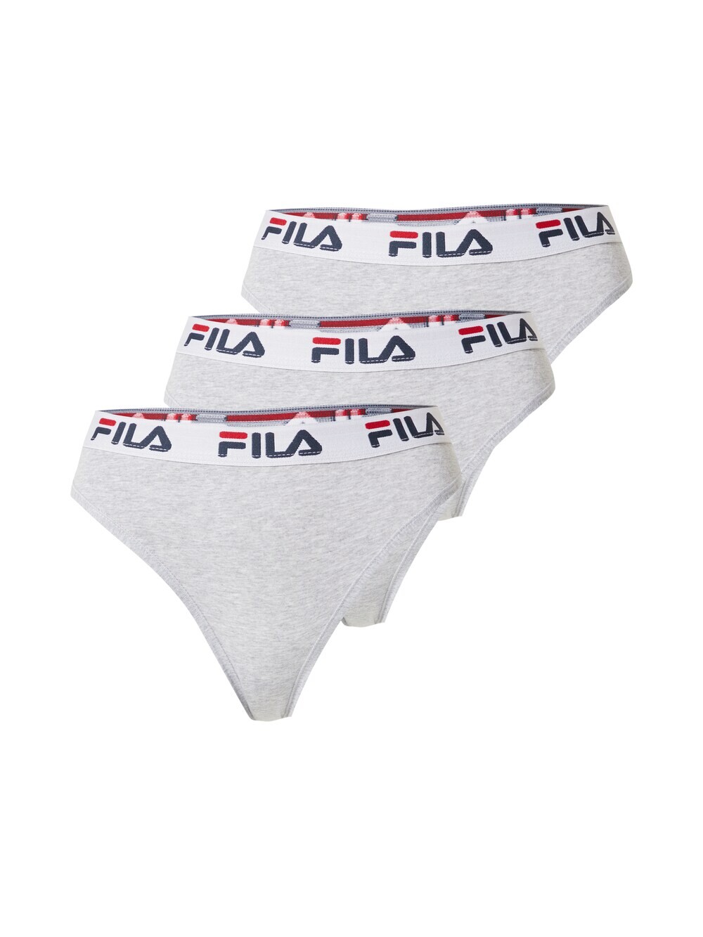 

Стринги FILA, пестрый серый