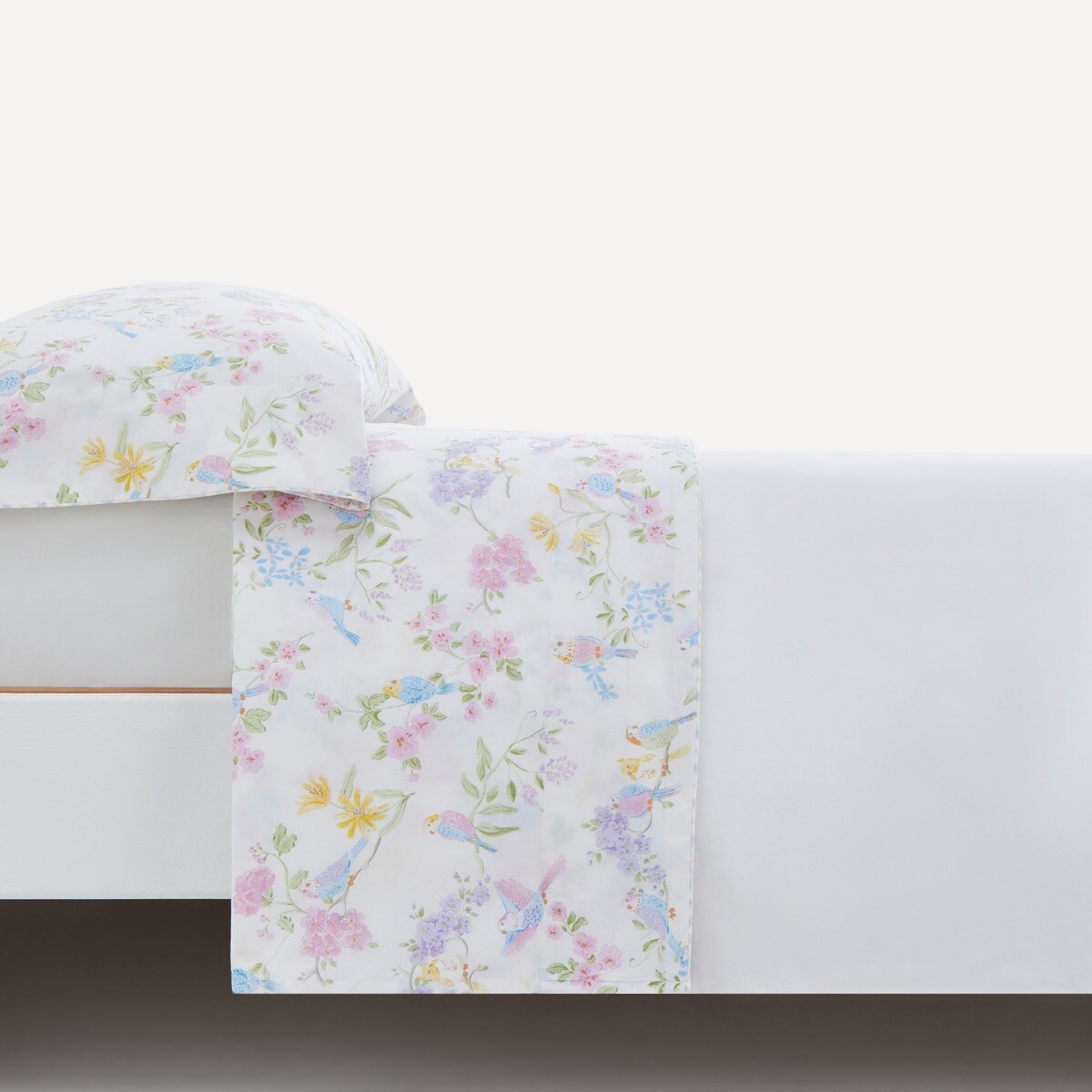 

Комплект экологически чистого хлопкового простыни Mini Birds Mini Home - El Corte Inglés El Corte Inglés - Mini Home, белый