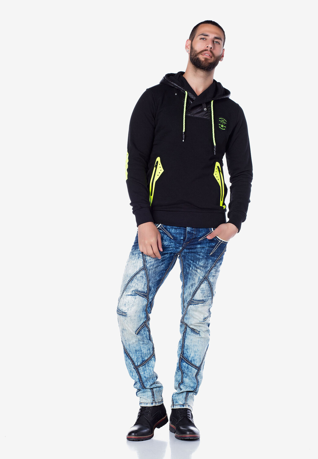 

Толстовка Cipo & Baxx Hoodie, черный
