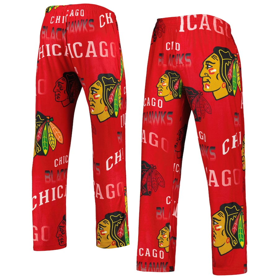 

Пижамный комплект Concepts Sport Chicago Blackhawks, красный