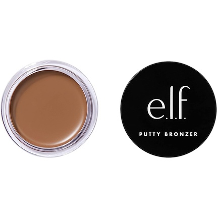 

elf Cosmetics Putty Bronzer Кремовая высокопигментированная формула с аргановым маслом и витамином Е Медовые капельницы 0,35 унции 10 г E.L.F.