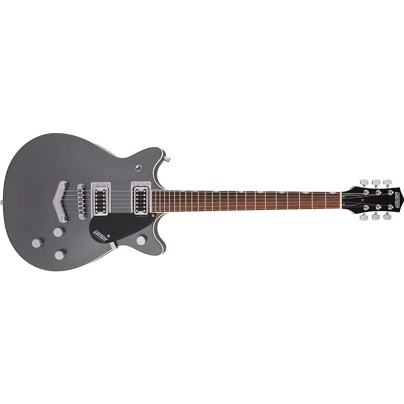 Электрогитара Gretsch G5222 Electromatic Double Jet BT with V-Stoptail Electric Guitar, Laurel Fingerboard, London Gray электрогитара fender g5222 electromatic double jet bt lrl black