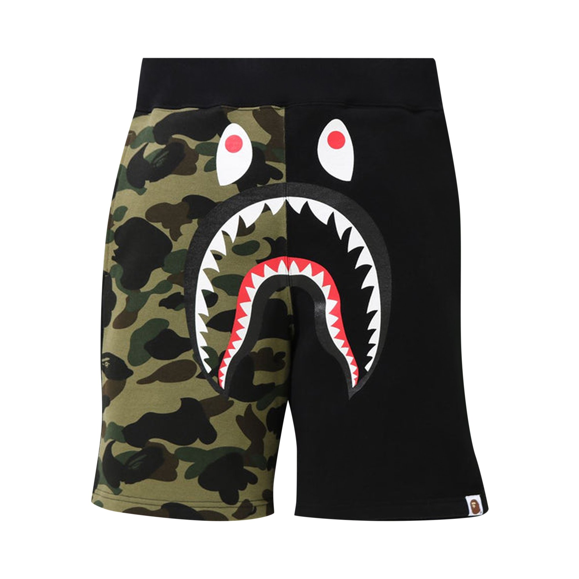 BAPE Shark Спортивные шорты, черные