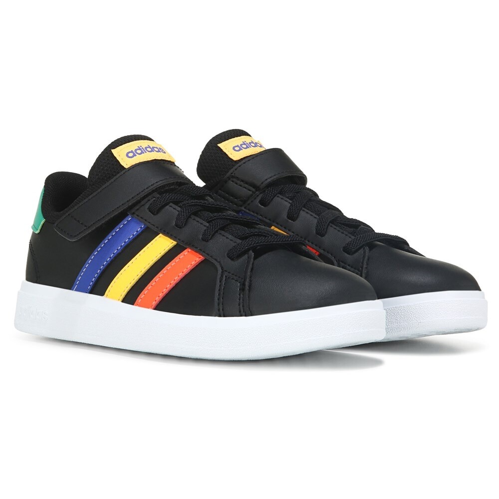 

Детские кроссовки Grand Court 2.0 Little Kid Adidas, черный