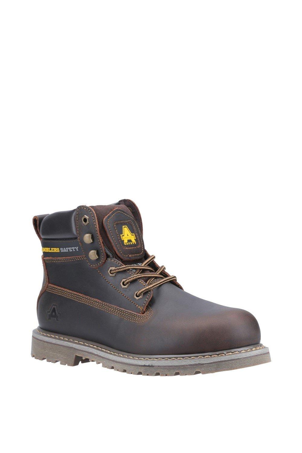 Защитные ботинки с рантами 'FS164' Amblers Safety, коричневый