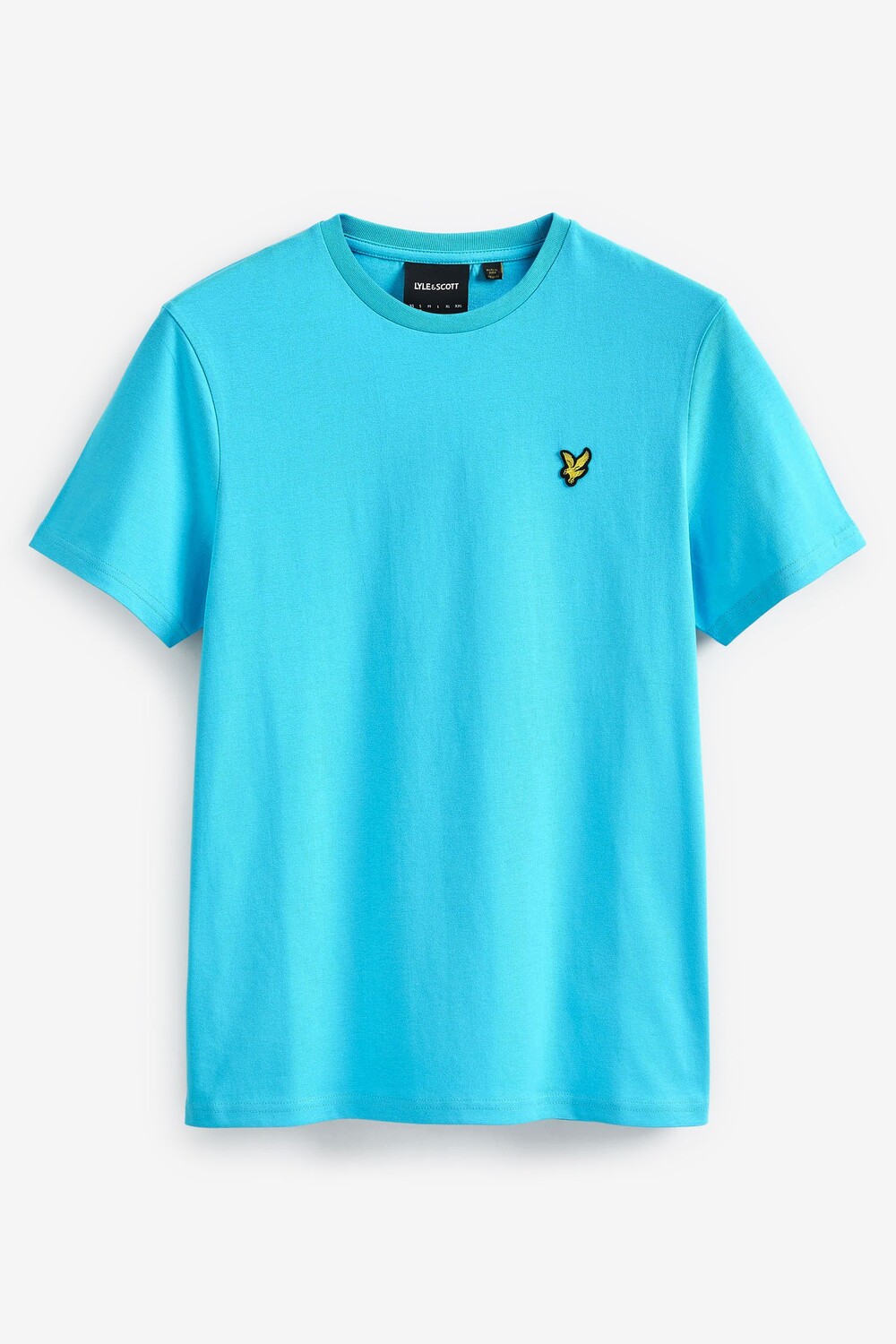 

Трикотажная футболка с круглым вырезом Lyle & Scott, синий