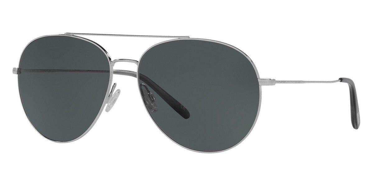

Мужские серебряные солнцезащитные очки Oliver Peoples 62 мм, серебро