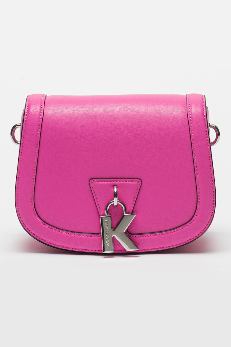 

Кожаная сумка K/Lock Karl Lagerfeld, розовый