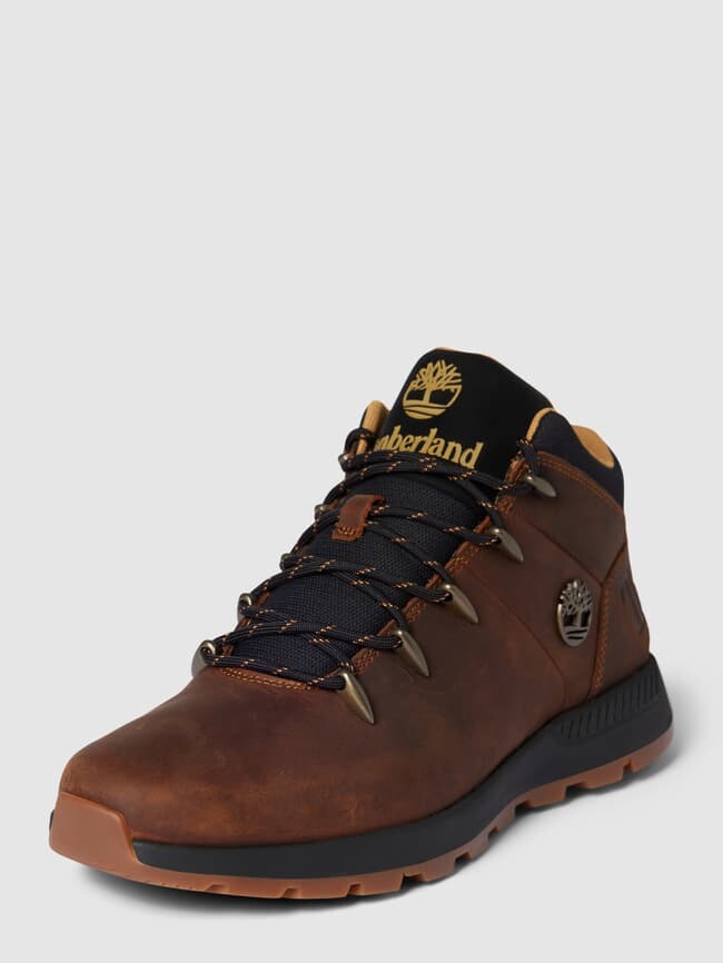 

Ботинки на шнуровке с лейблом, модель CATHAY Timberland, коричневый