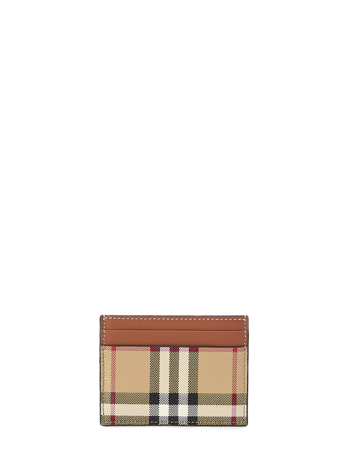 

Картхолдер Burberry Check, бежевый