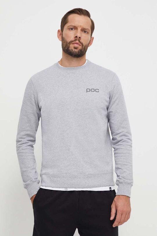 

Хлопковая толстовка POC, серый