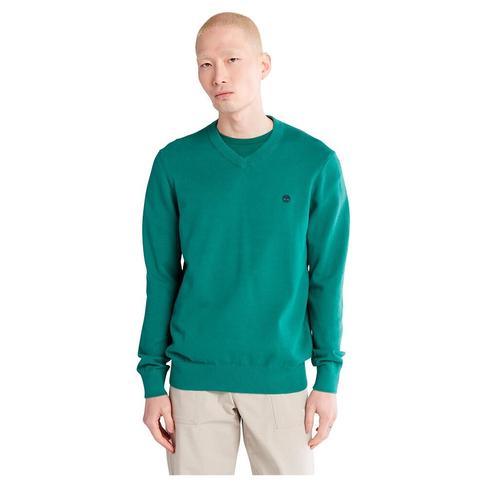 

Свитер Timberland Williams River V-Neck, зеленый