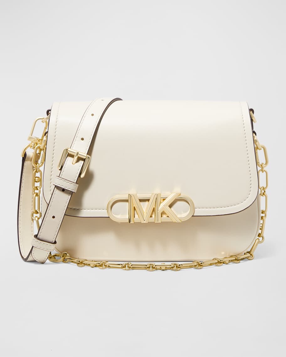 

Кожаная сумка через плечо Parker Saddle MICHAEL Michael Kors