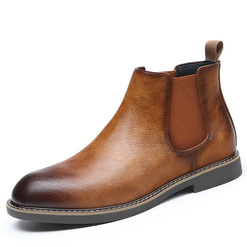 

Челси Ботинки Мужские Modengpan, цвет Brown [Spring and Autumn]