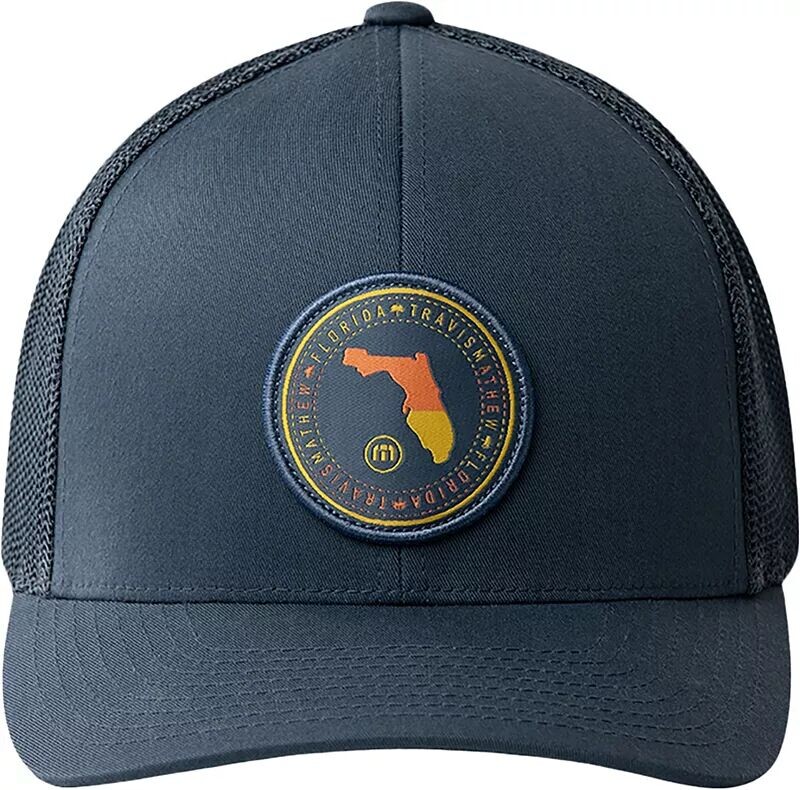 

Мужская бейсболка для гольфа TravisMathew Later Gator Snapback, темно-синий