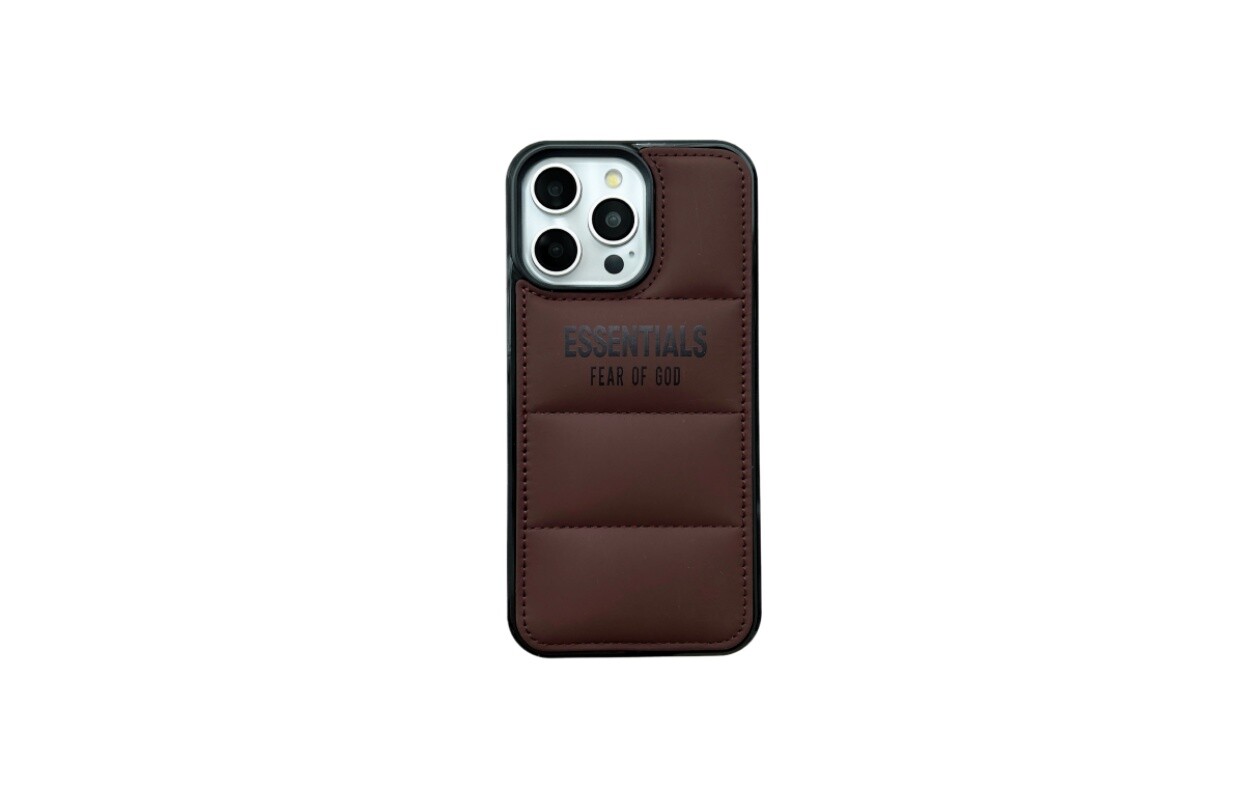 

Чехол для мобильного телефона Apple iPhone, коричневый