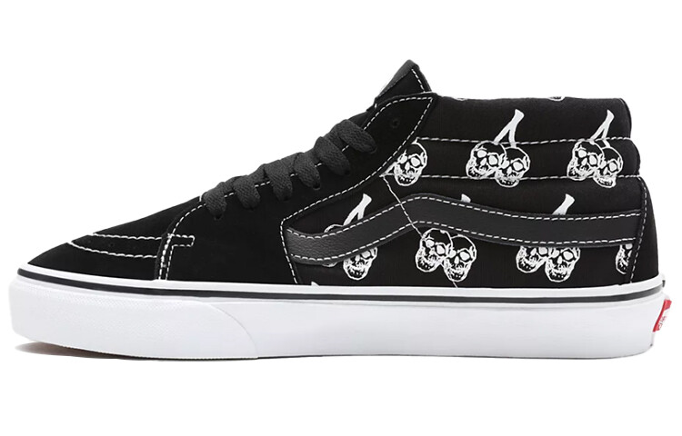 

Туфли для скейтбординга унисекс Vans SK8 MID Черный/Белый