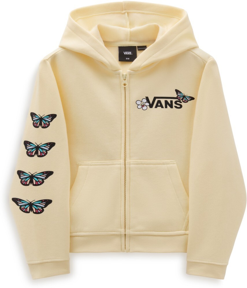 

Футболка Vans Flutter Fly Zip Hoodie, бежевый