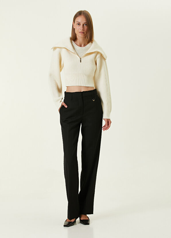 

Черные брюки-трубочки Jacquemus, Черный