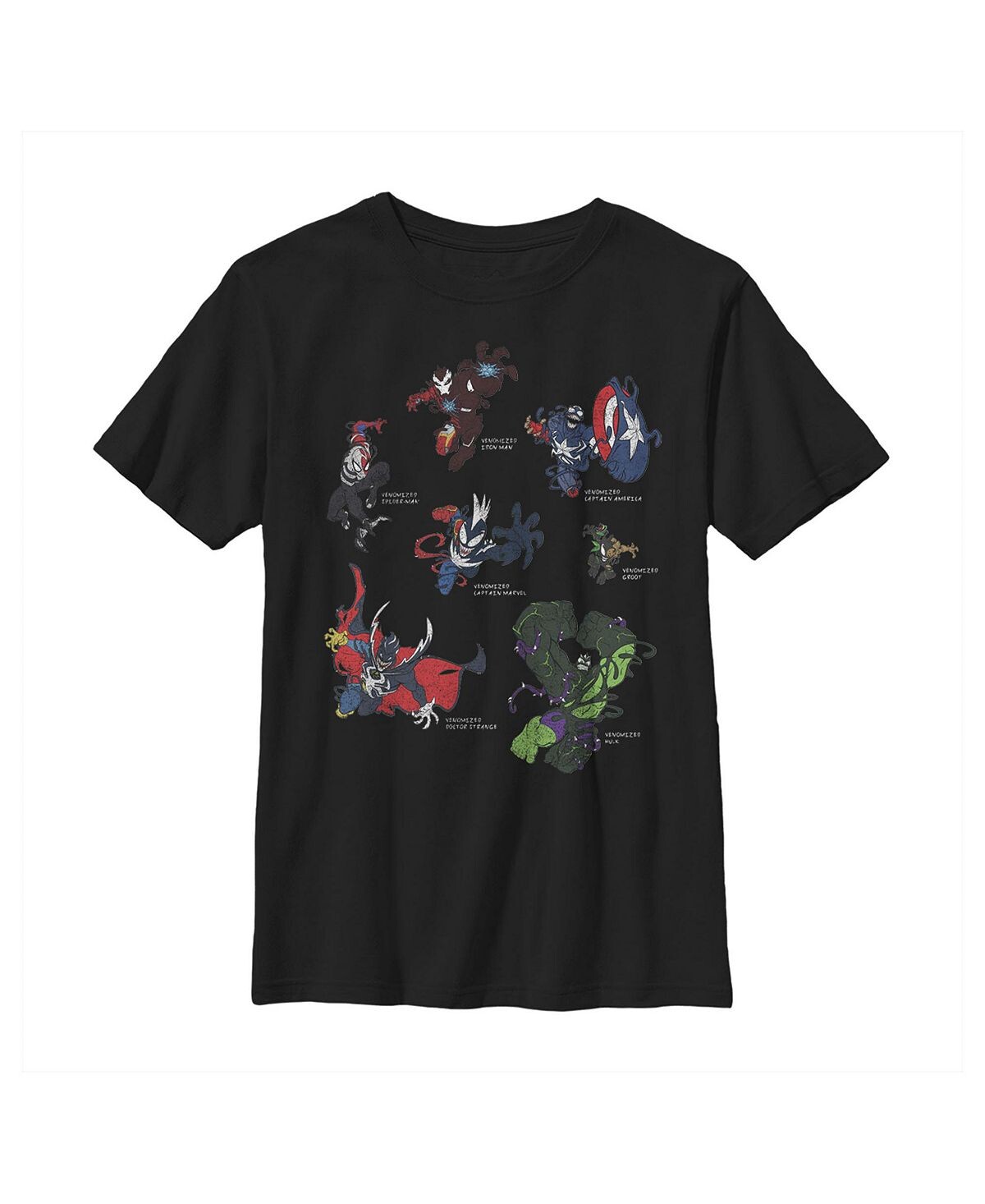 

Детская футболка Venomized Hero Circle для мальчиков Marvel
