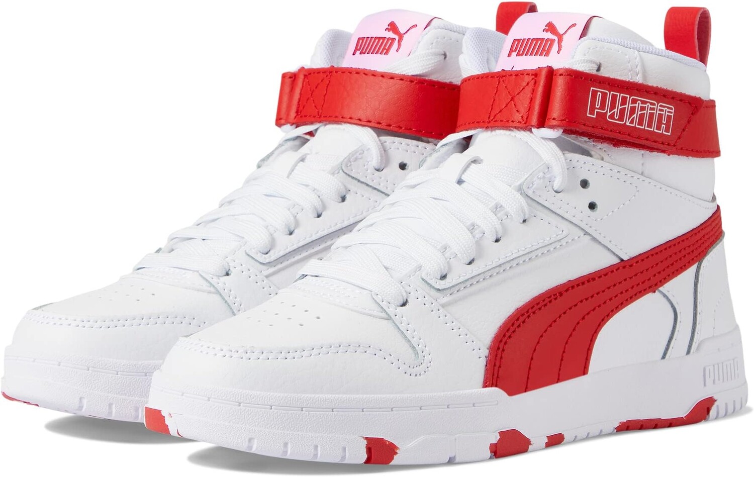 

Кроссовки RBD Game Marble PUMA, цвет PUMA White/High-Risk Red