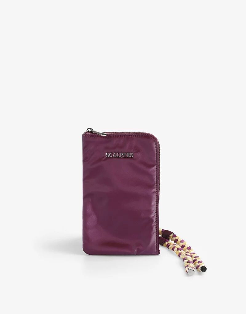 Фиолетовый кошелек Scalpers