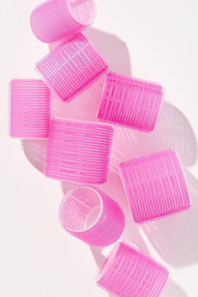 

Набор бигудей на липучке Slick Hair Company Heatless, розовый