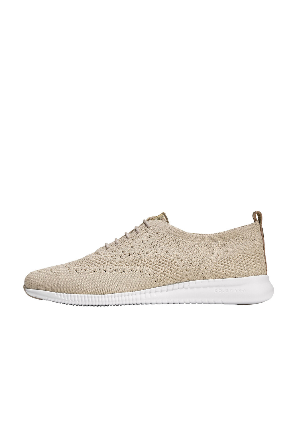 

Туфли Cole Haan Wingtip Oxford 2.ZERØGRAND, цвет rye stitchlite optic white