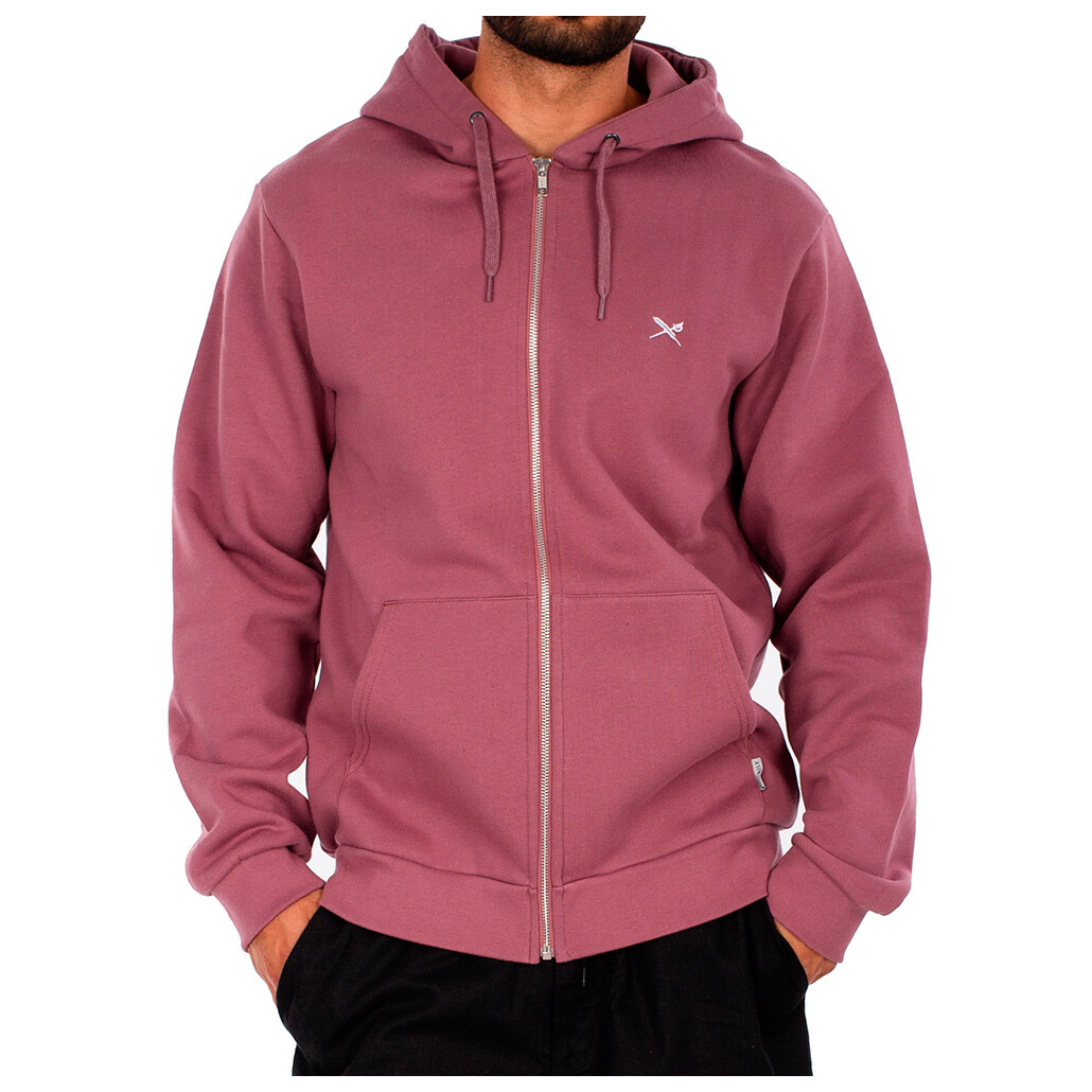 

Спортивная и тренировочная куртка Iriedaily Mini Flag 2 Zip Hood, цвет Plum