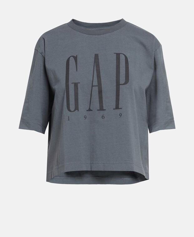 

Футболка Gap, темно-серый