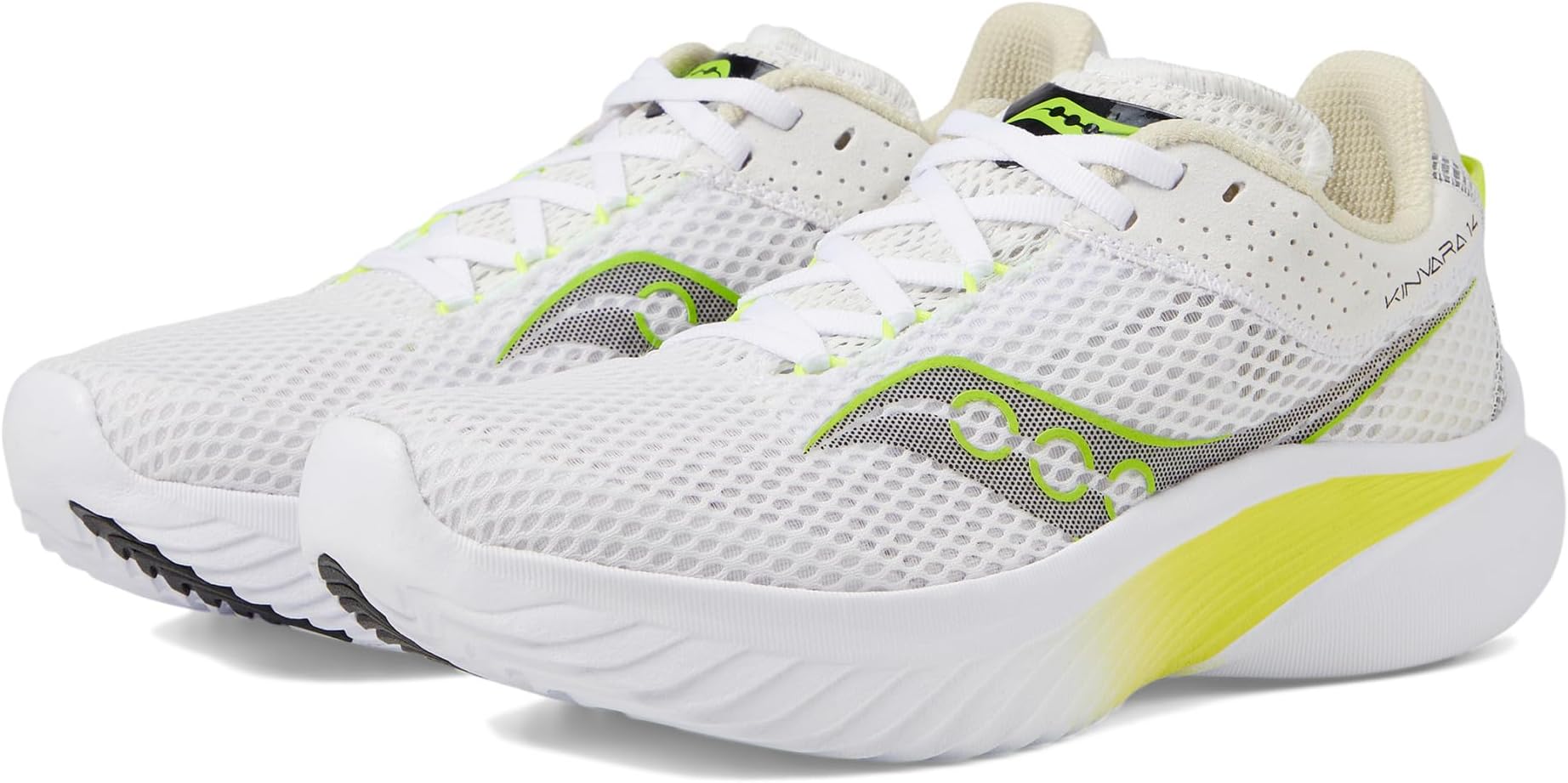 

Кроссовки Saucony Women's Kinvara 14, цвет White/Slime