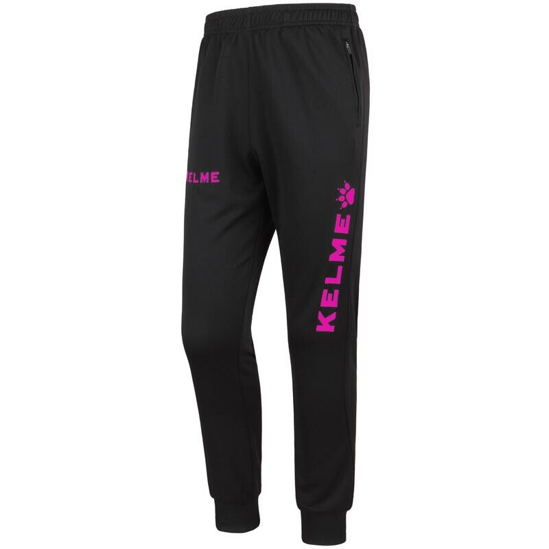 

Длинные брюки унисекс Kelme Global, черные и фуксии, цвет negro