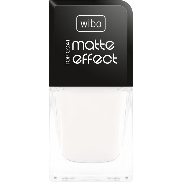 Лак для ногтей Top Coat Nail Polish Matte Effect Wibo, 8,5 ml