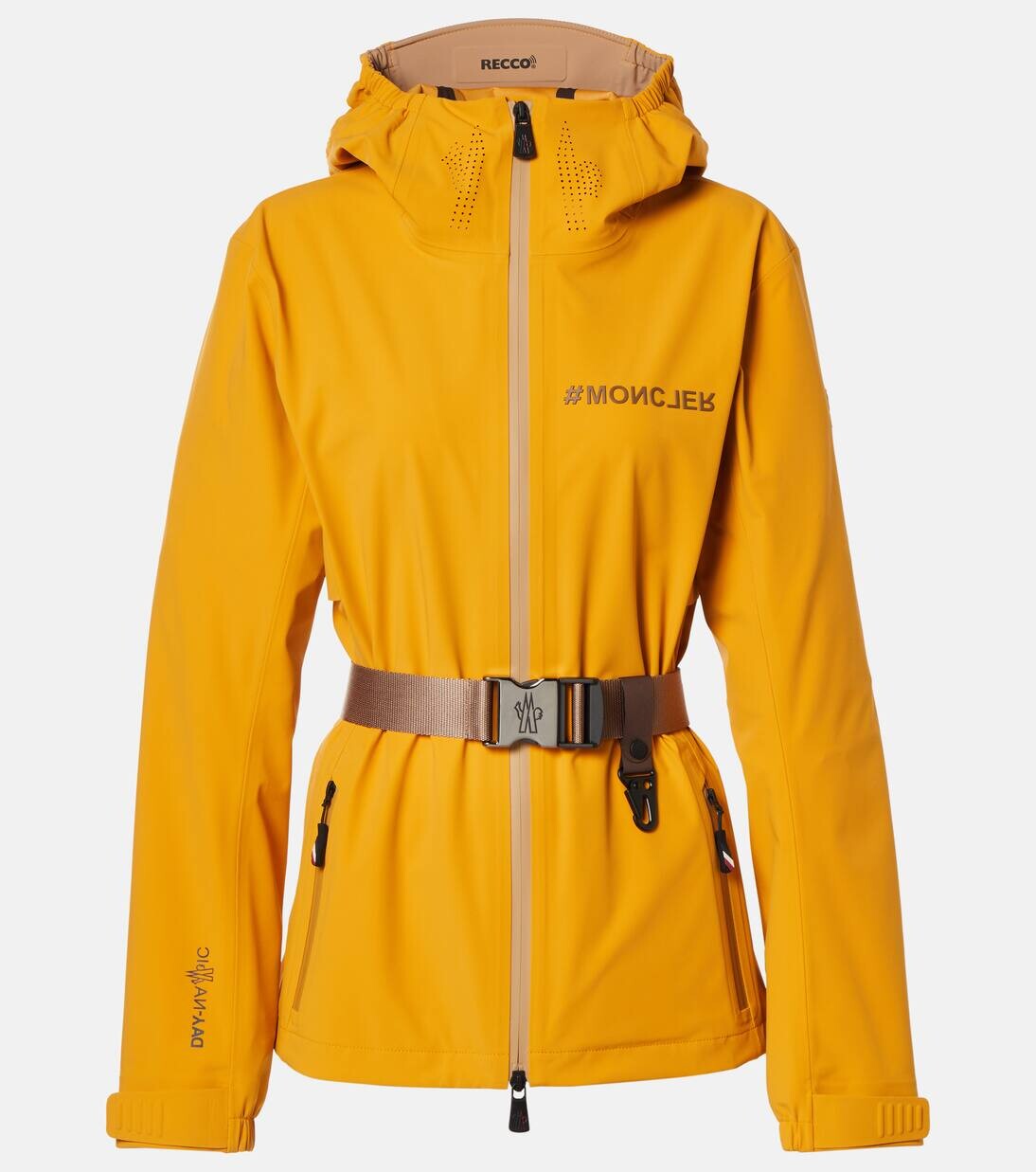 

Техническая куртка Fex Moncler Grenoble, цвет mustard