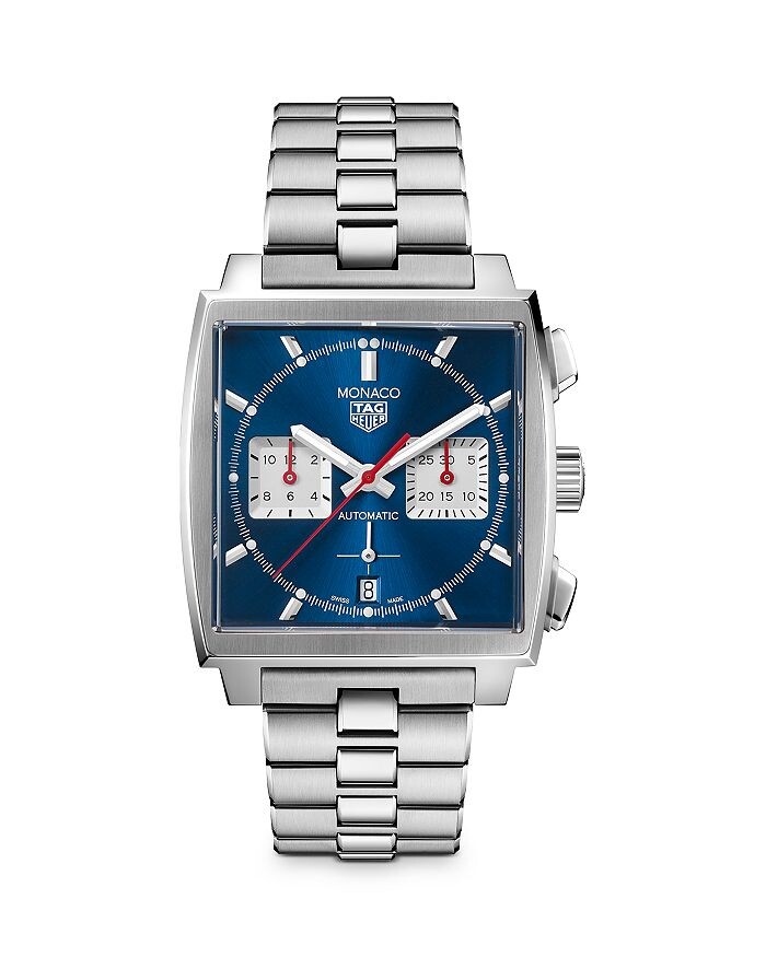 

Автоматический хронограф Monaco Calibre, 39 мм TAG Heuer
