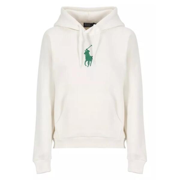 

Свитер ivory cotton sweater Polo Ralph Lauren, белый