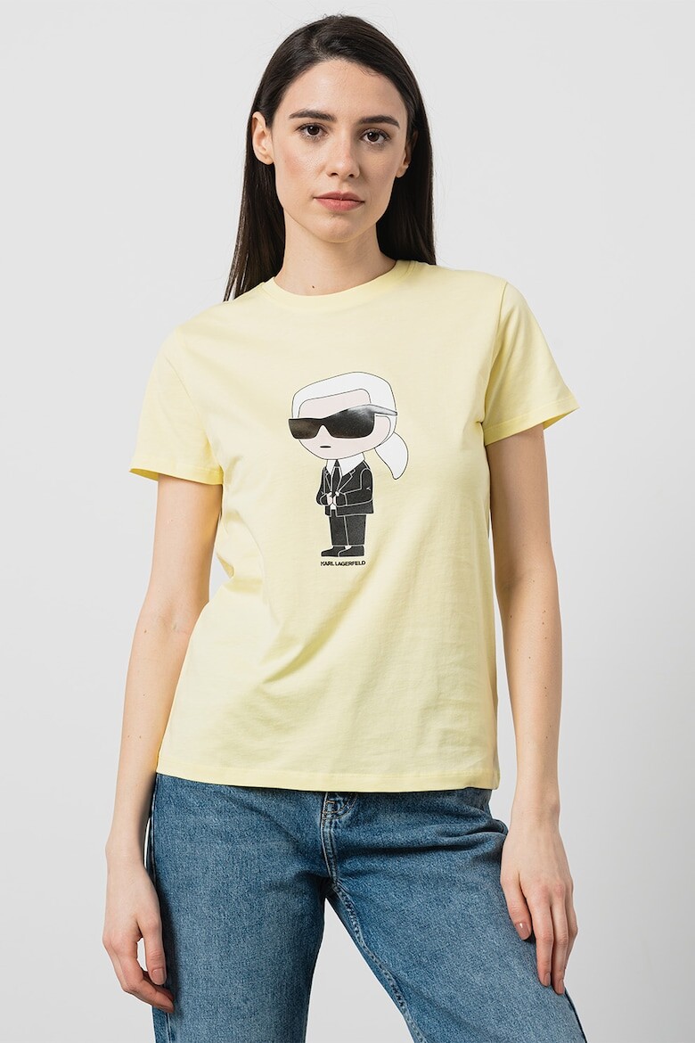 

Футболка Ikonik из органического хлопка Karl Lagerfeld, черный