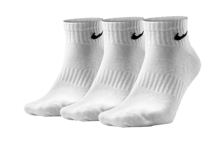 

Носки унисекс Nike, Шесть пар белого цвета.