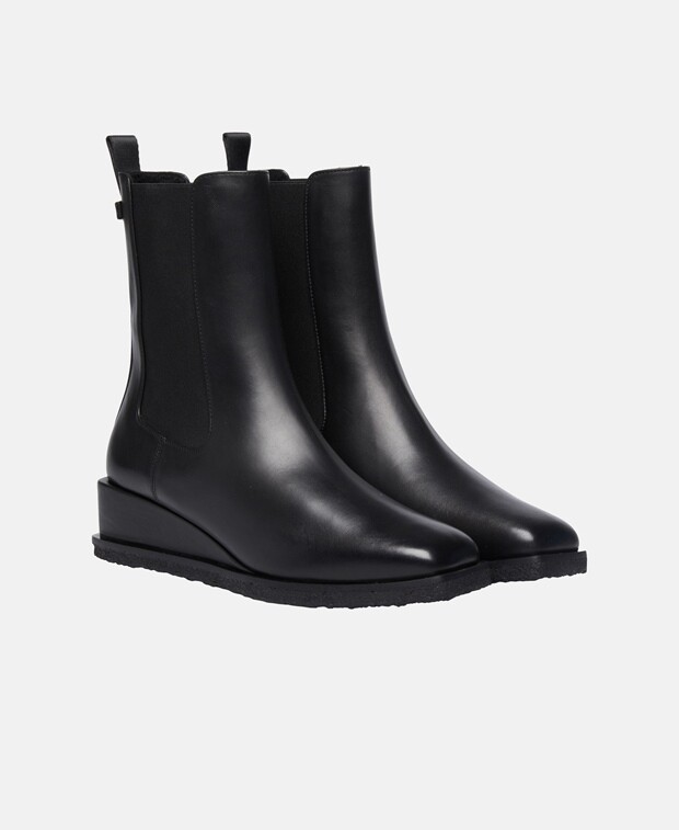 

Ботинки челси Salvatore Ferragamo, черный