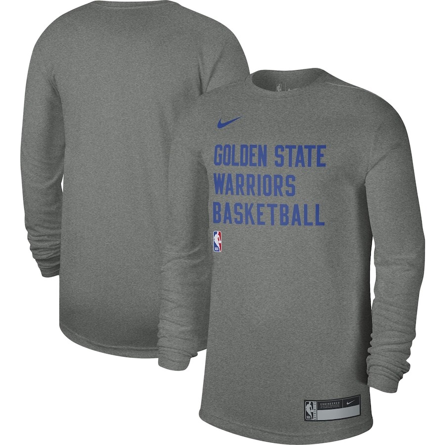 

Футболка с длинным рукавом Nike Golden State Warriors, серый