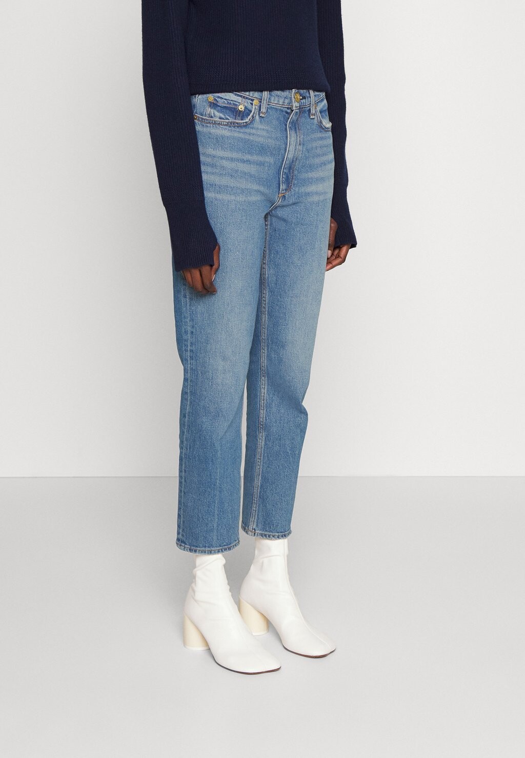 

Джинсы облегающего кроя rag & bone, темно-синий