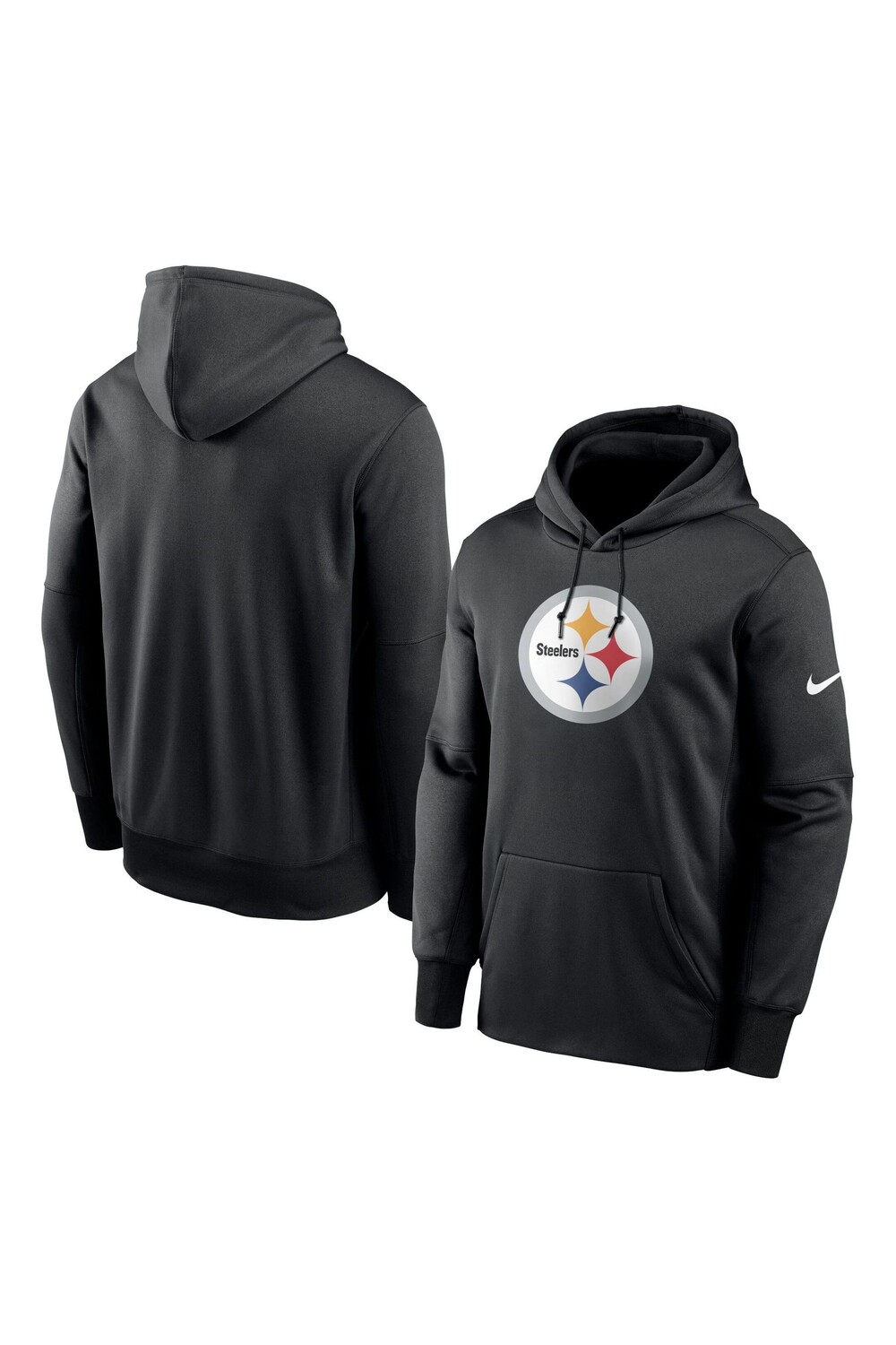 

Худи Fanatics Pittsburgh Steelers Prime Therma с логотипом Nike Nike, черный
