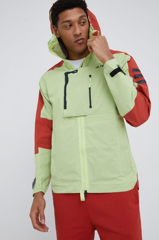 Уличная куртка Xploric adidas, зеленый