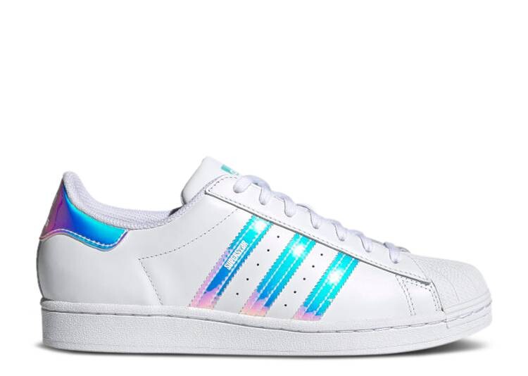 

Кроссовки Adidas SUPERSTAR 'WHITE IRIDESCENT', белый