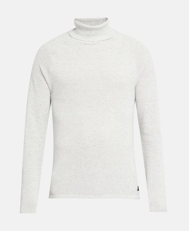 

Пуловер с высоким воротником Jack & Jones, светло-серый