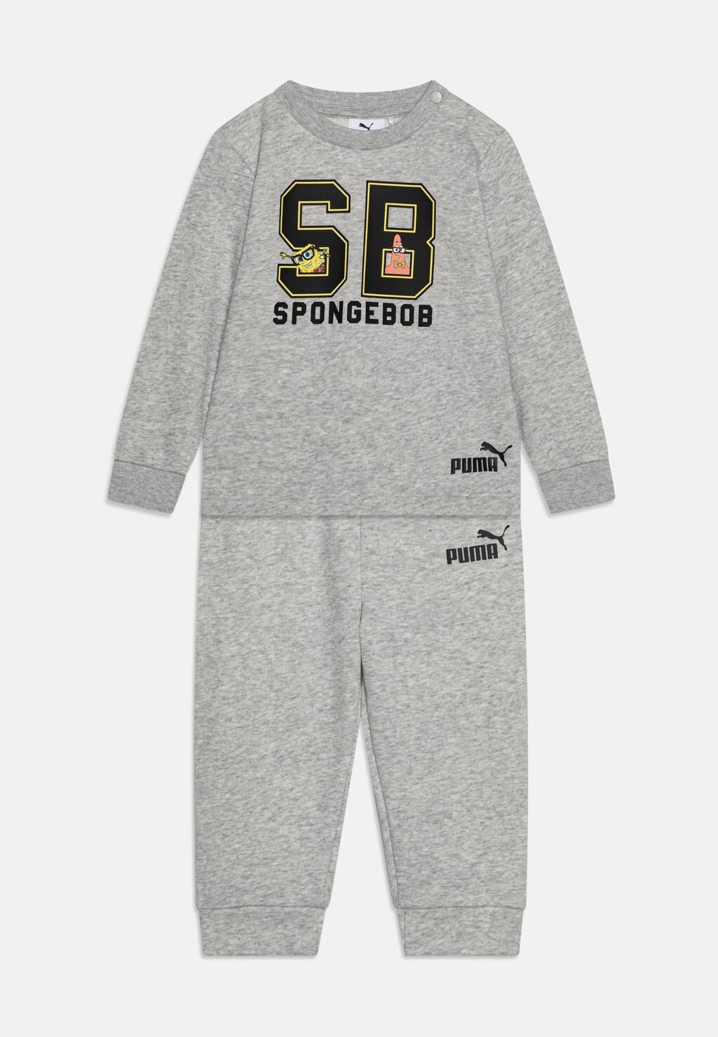 

Толстовка Spongebob Minicat Crew Jogger Unisex Puma, цвет light gray heather