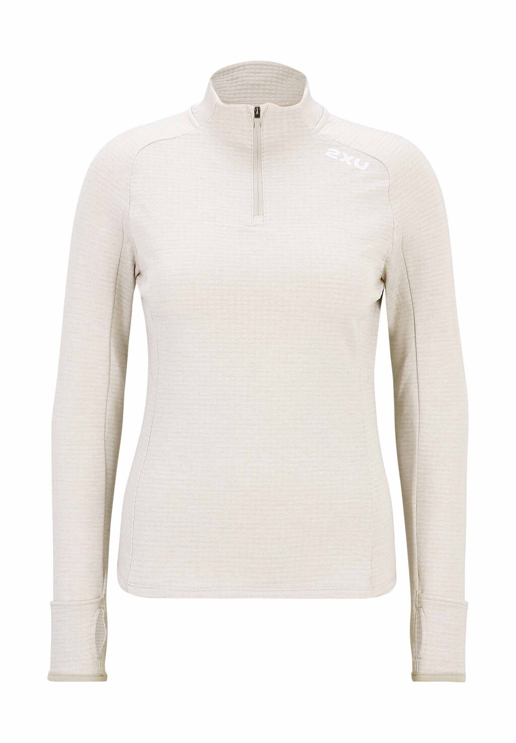 

Топ с длинными рукавами IGNITION 1/4 ZIP 2XU, бежевый