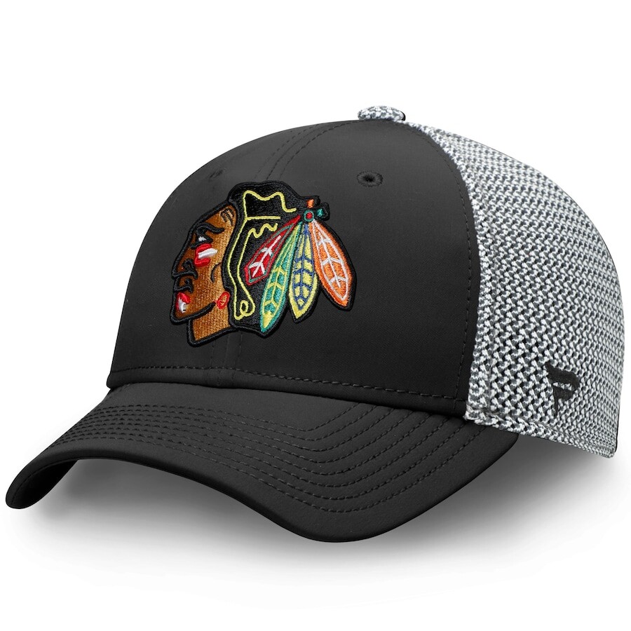 

Бейсболка Fanatics Branded Chicago Blackhawks, черный
