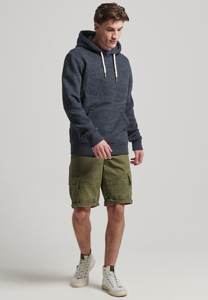 

Толстовка VINTAGE LOGO EMBOSSED Superdry, синий