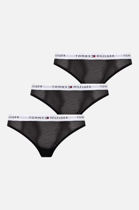 

3 комплекта стрингов Tommy Hilfiger, черный